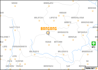 map of Bangang