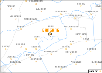 map of Bangang