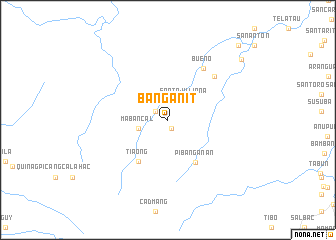 map of Banganit