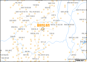 map of Bangan