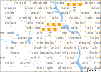 map of Bangaon