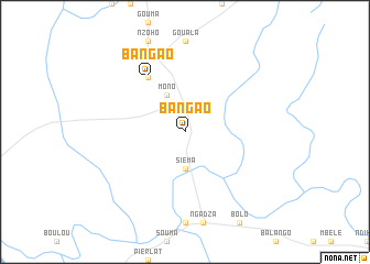 map of Bangao