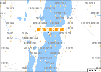 map of Bangario Baba