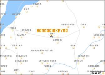 map of Bangario Keyna