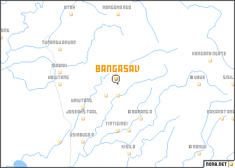 map of Bangasav