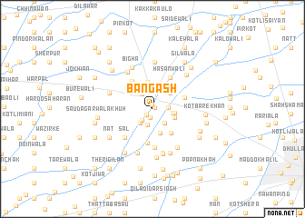 map of Bangash