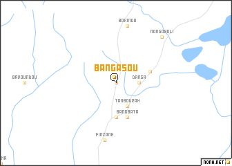 map of Bangasou
