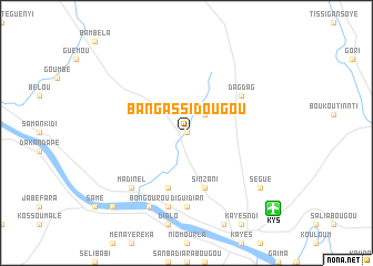 map of Bangassidougou