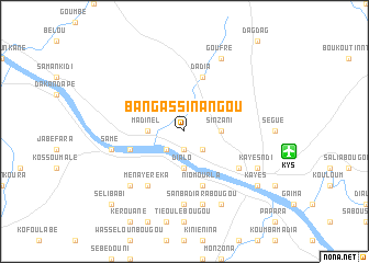 map of Bangassi Nangou