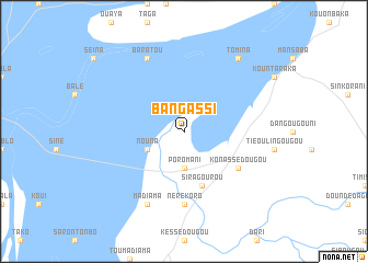 map of Bangassi
