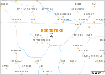 map of Bangataka