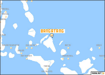 map of Bangatang