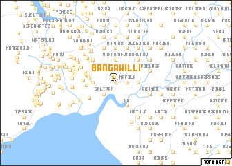 map of Bangawilli