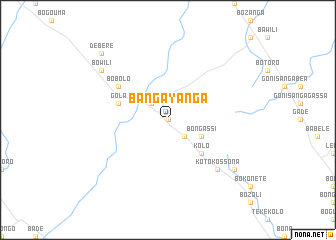 map of Bangayanga