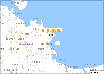 map of Bangayao