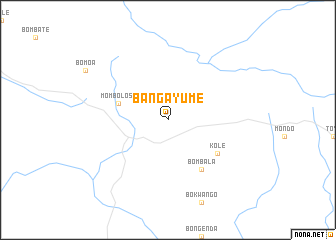 map of Bangayume