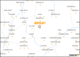 map of Bangay