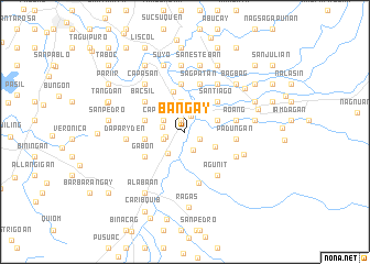 map of Bangay