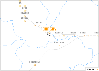 map of Bangay