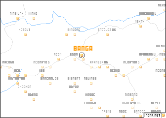 map of Banga