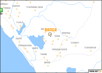 map of Banga