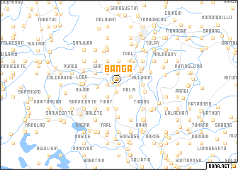 map of Bañga