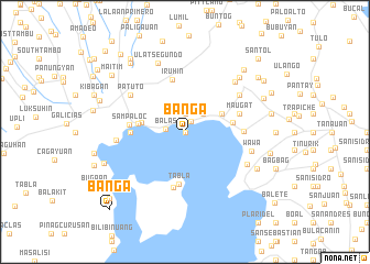 map of Bañga