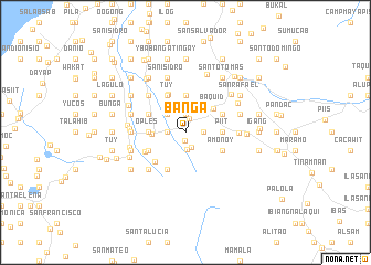 map of Banga