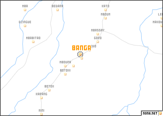 map of Banga