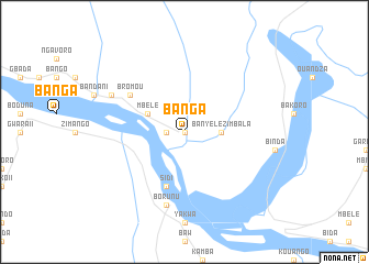 map of Banga