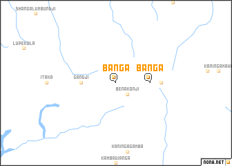 map of Banga