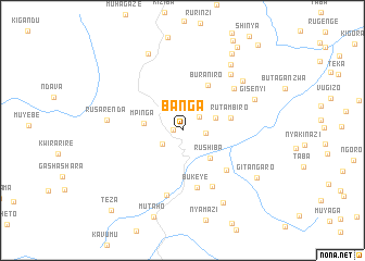 map of Banga