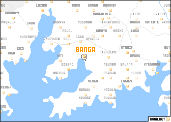 map of Banga