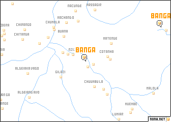 map of Banga