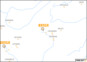 map of Banga