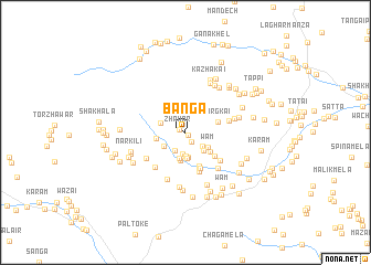 map of Banga