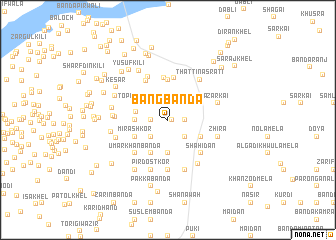 map of Bang Bānda