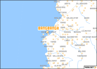 map of Bangbanga