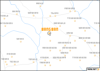 map of Bangban