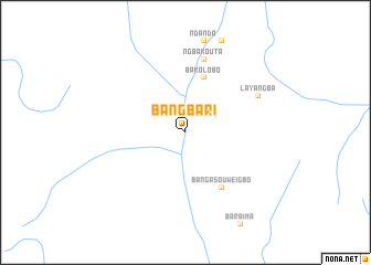 map of Bangbari