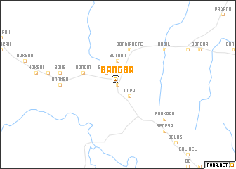 map of Bangba