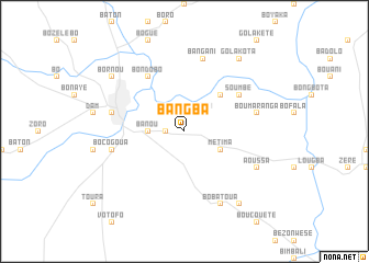 map of Bangba