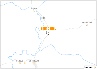 map of Bangbel