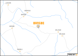 map of Bangbe