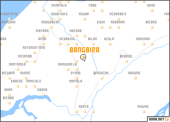 map of Bangbira