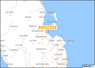 map of Bangcas B