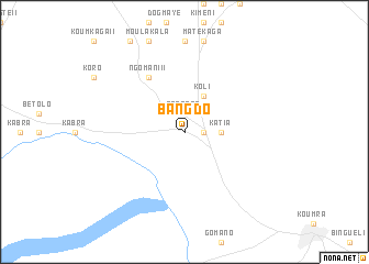 map of Bangdo