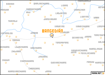 map of Bangedian