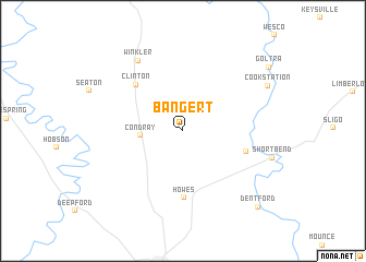 map of Bangert