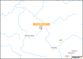 map of Banggaiba